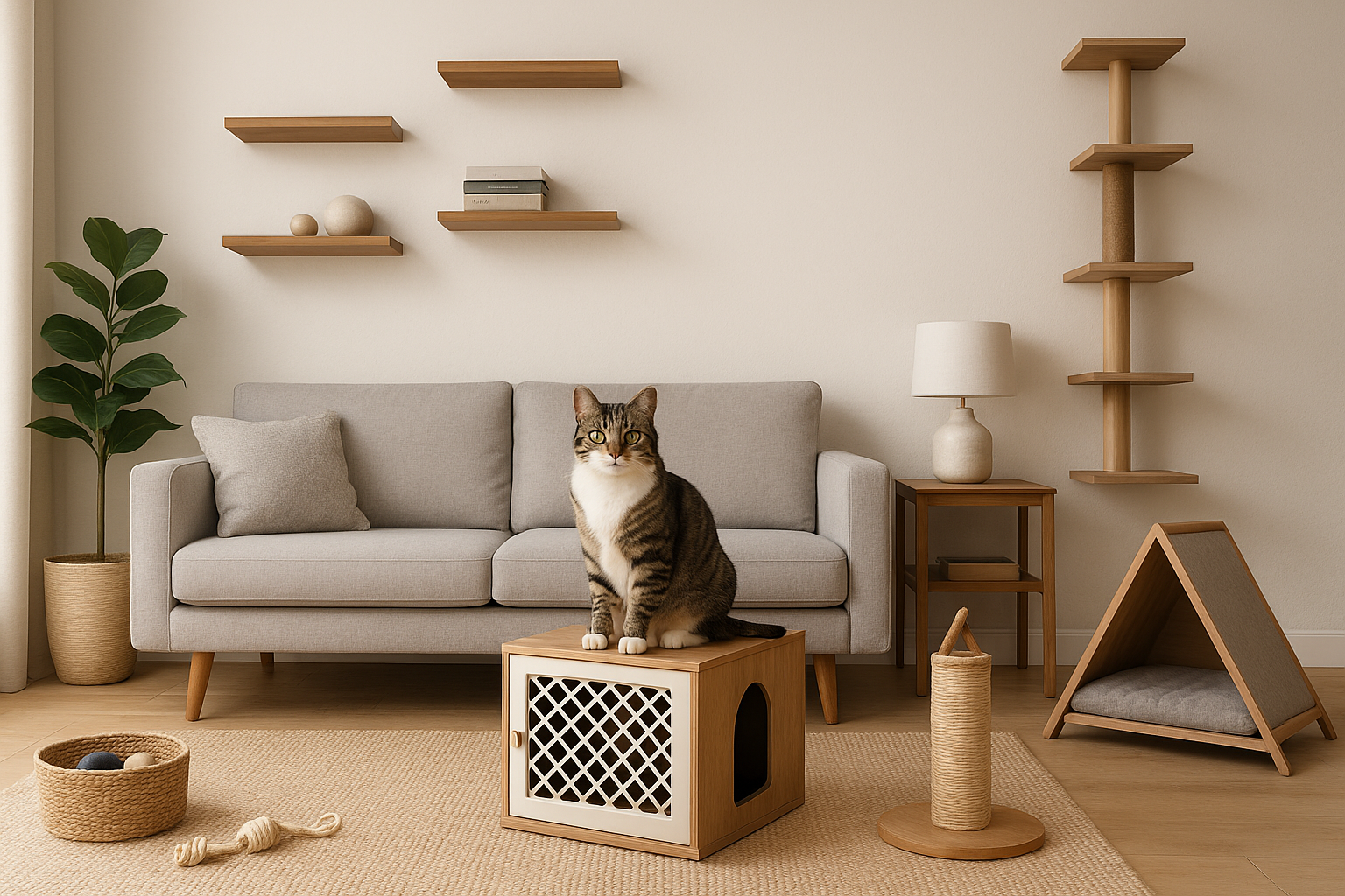 Creating a Stylish Home that's Cat-Friendly