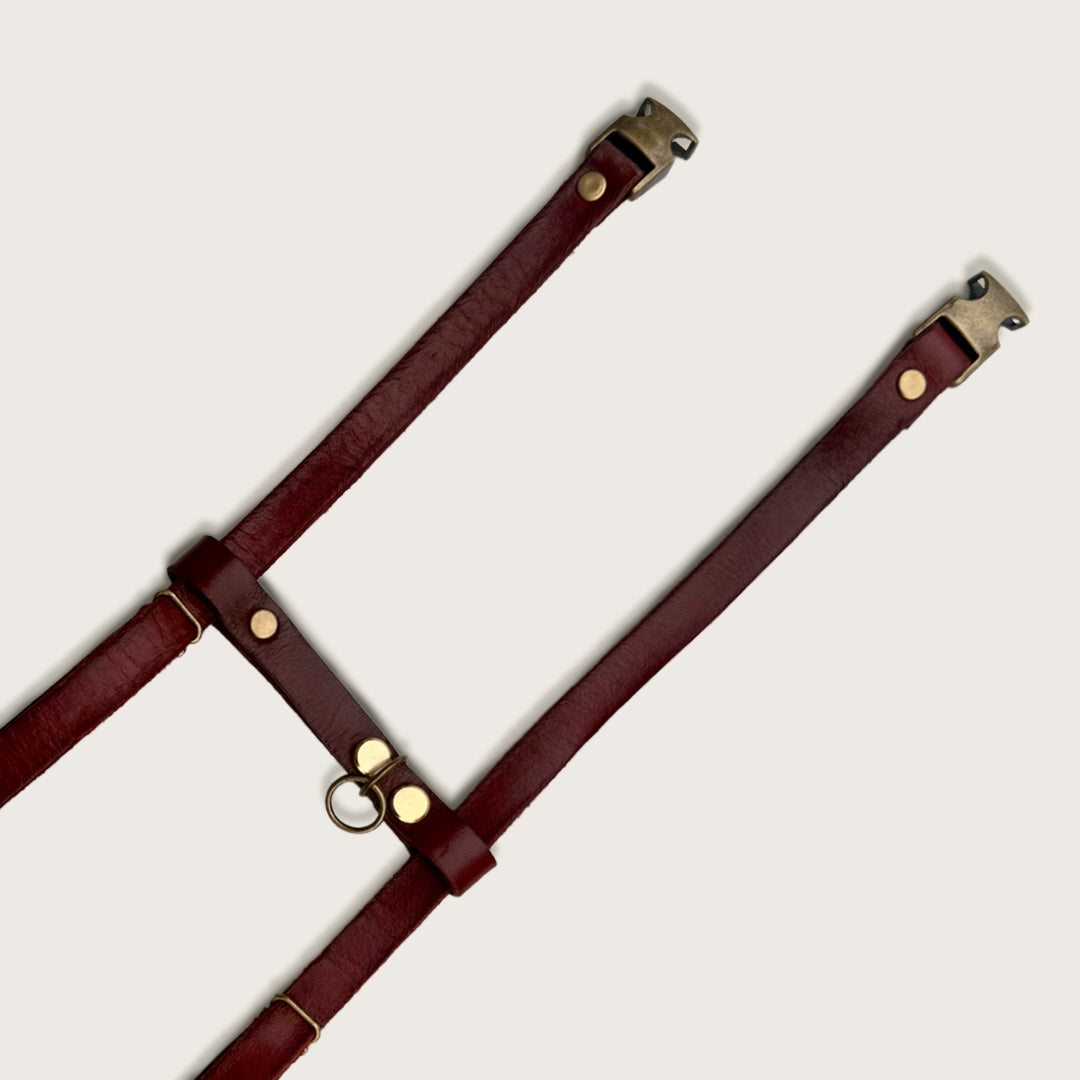 Leather Cat Harness