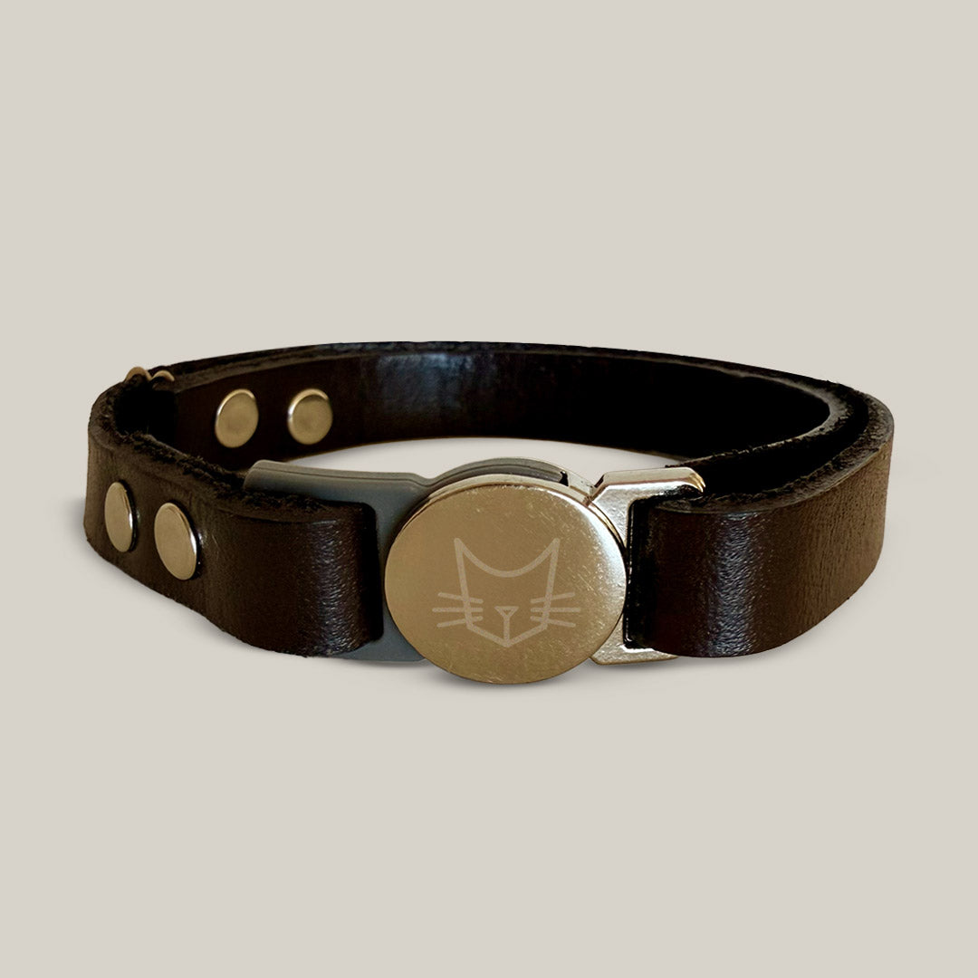 Leather Cat Collar