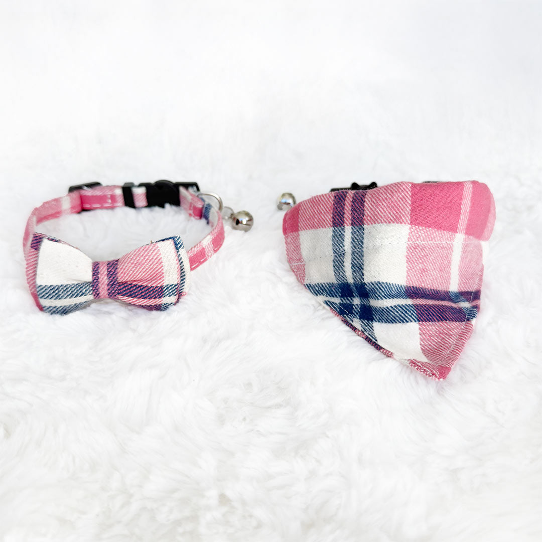 Catkea Cat Collar Bow Tie & Bandana Set