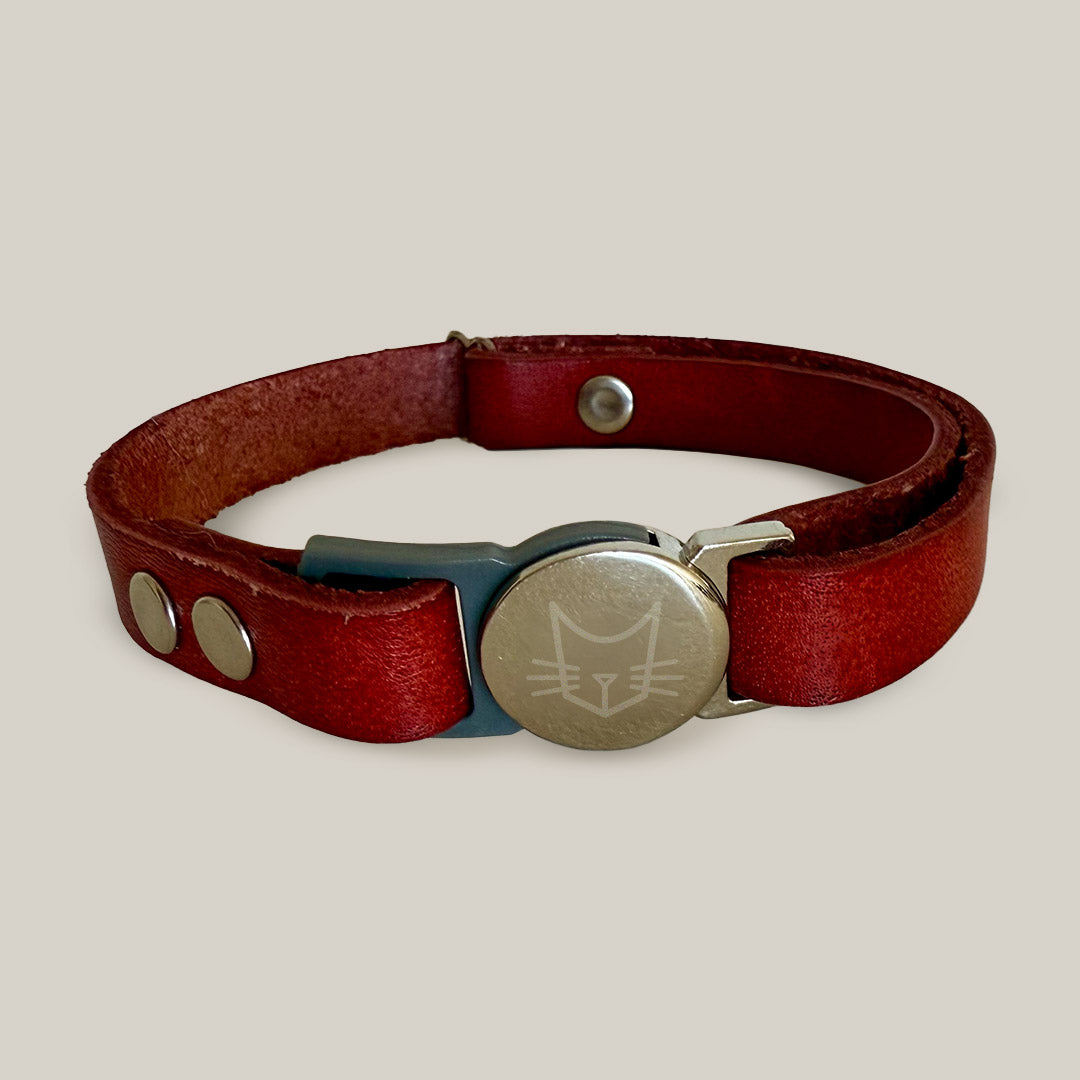 Leather Cat Collar