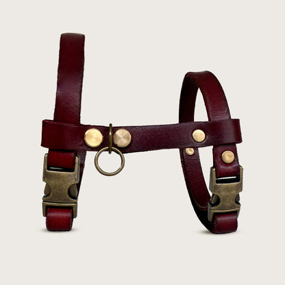 Leather Cat Harness