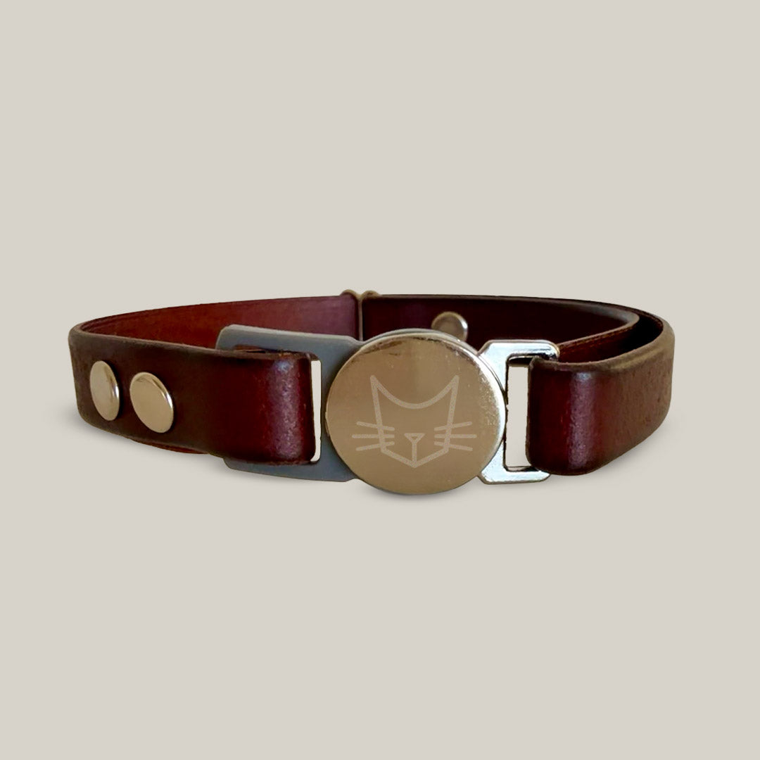 Leather Cat Collar
