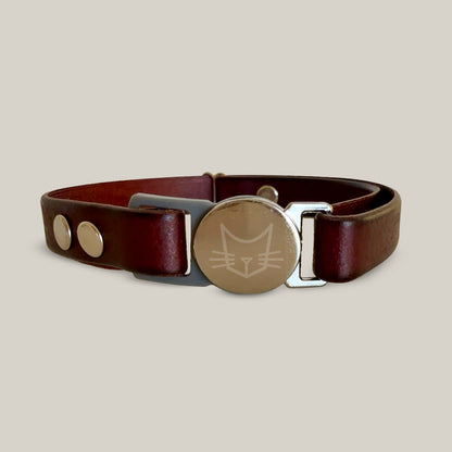 Leather Cat Collar