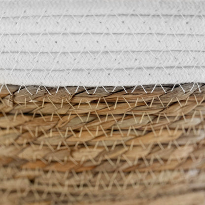 Natural Woven Cat Bed & Cushion